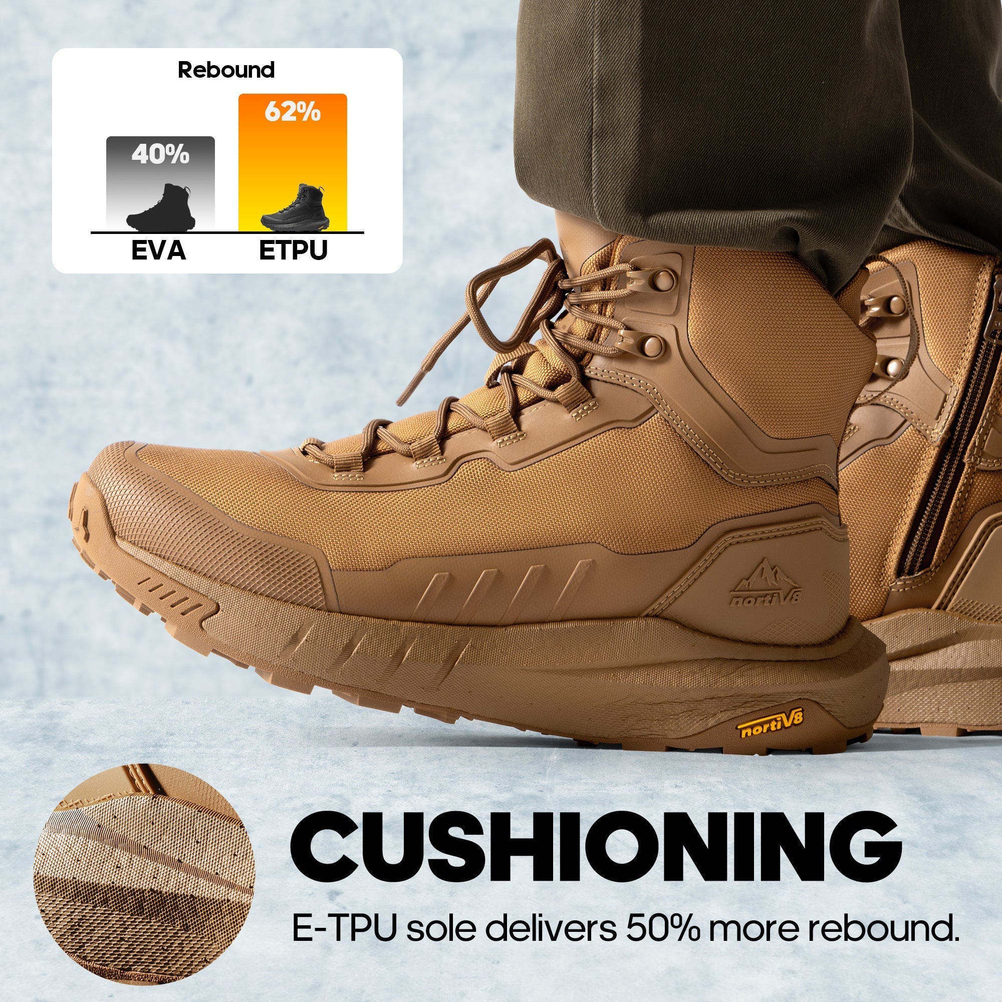 Brenmore Side-Zip Tactical Boot – photo 11