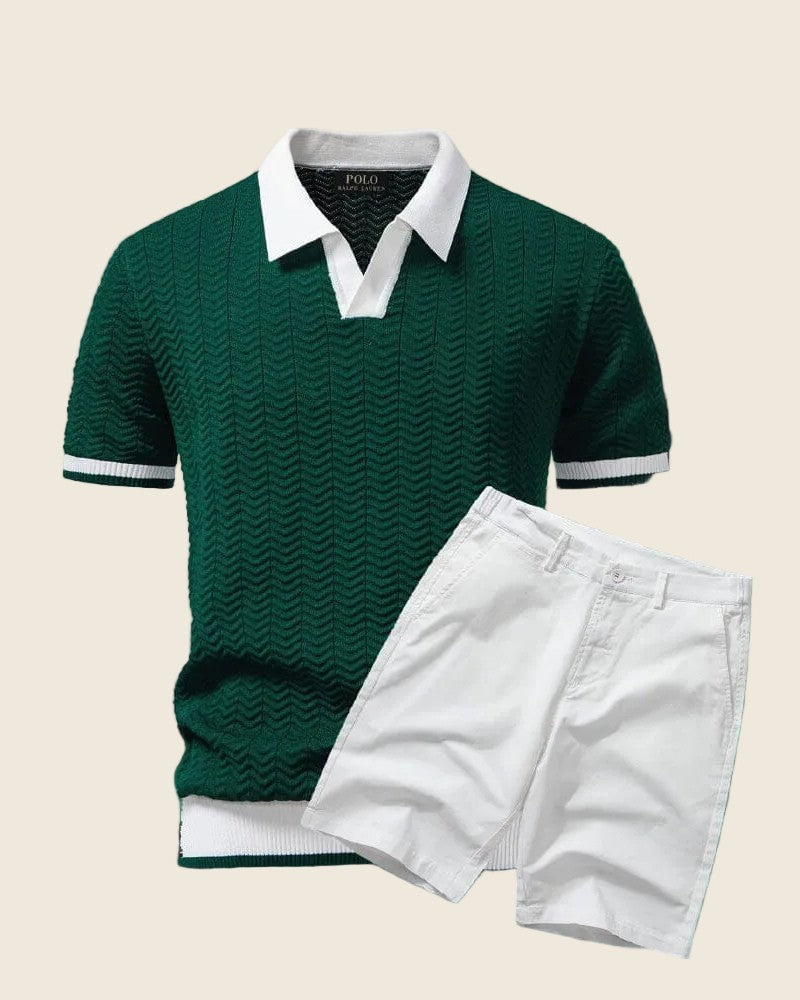 Old Money Polo Shirt + Shorts Set | Elmont